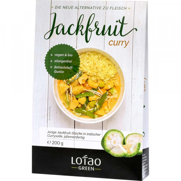 Bio Jackfruit, curry