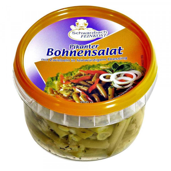 Pikanter Bohnensalat