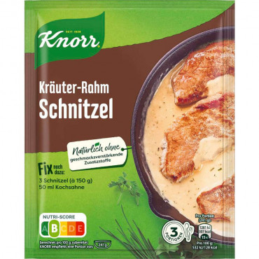 Fix Würzmischung Kräuter-Rahm Schnitzel