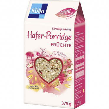 Hafer-Porridge, Früchte