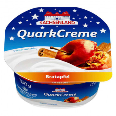 Quarkcreme, Bratapfel