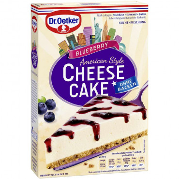 Backmischung American Style, Cheese Cake, Blaubeere