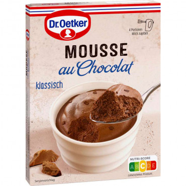 Mousse au Chocolat, klassisch