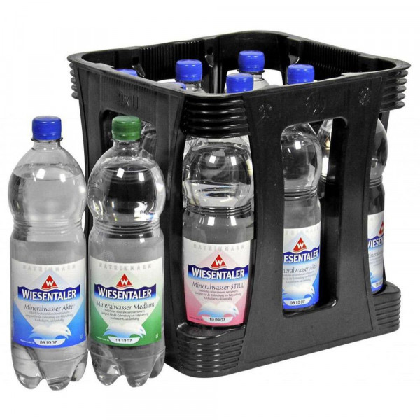 Aktiv Mineralwasser (9 x 1 Liter)