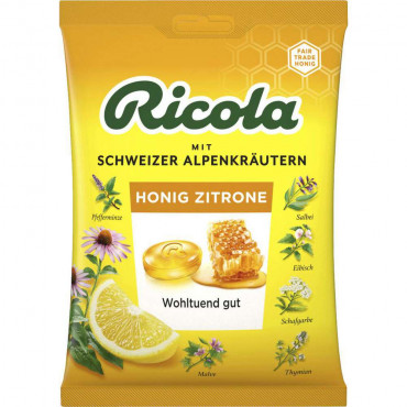Bonbons Echinacea-Honig-Zitrone
