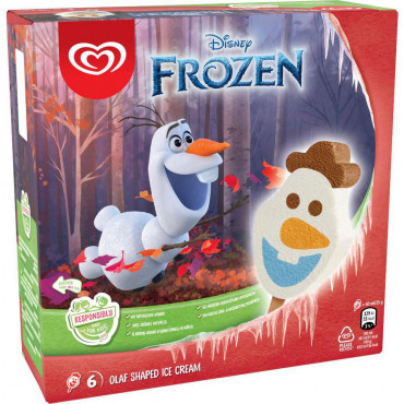 Stiel-Eis, Disney Frozen Olaf-Eis