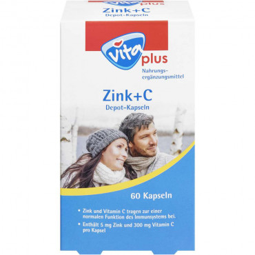 VitaminC + Zink Depot Kapseln