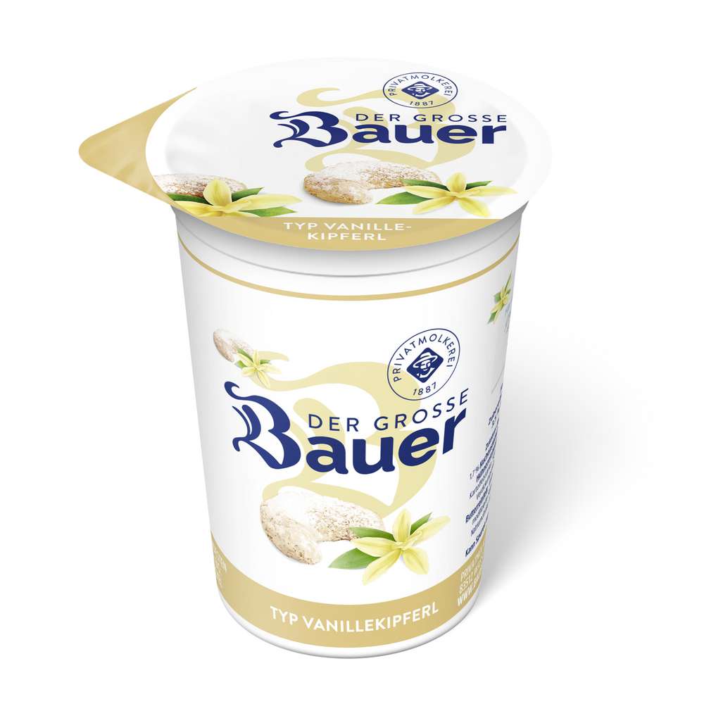 Joghurt Der Große Bauer Saison, Typ Vanillekipferl von Bauer