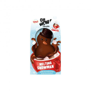 OH WOW! Chocolate Melting Snowmann Milchschokolade