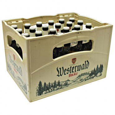 Westerwald Bräu Bier 5,2% (24 x 0.33 Liter)