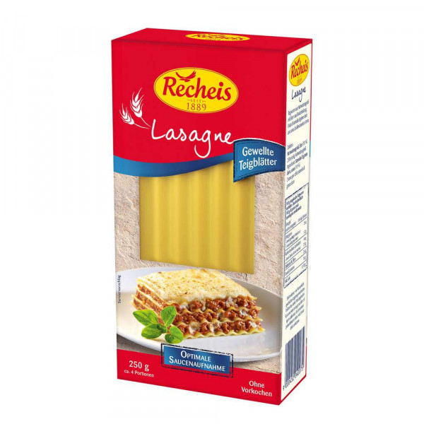 Lasagne, gelb