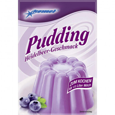 Puddingpulver, Heidelbeere