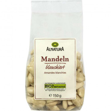 Bio Mandeln, blanchiert