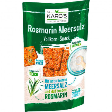 Vollkorn-Snack, Rosmarin Meersalz