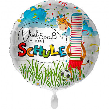 Folienballon Viel Spaß in der Schule