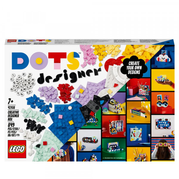 LEGO DOTS 41938 Ultimatives Designer-Set Bastelset für Kinder