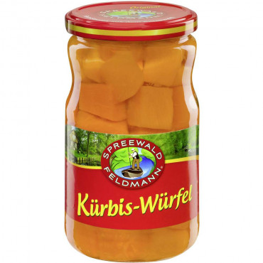 Kürbis-Würfel