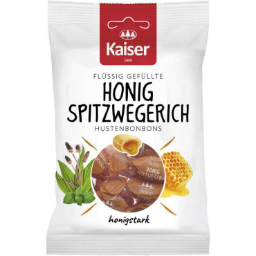 Hustenbonbon Honig Spitzwegerich
