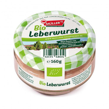 Bio Leberwurst im Glas