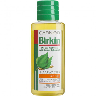 Birkin, Haarwasser mit Fett
