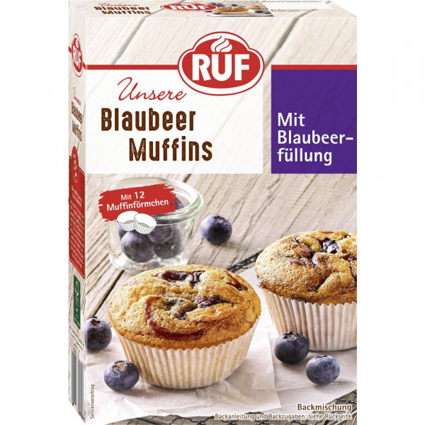 Muffins Backmischung, American Style Blaubeer