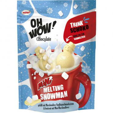 OH WOW! Mini Melting Snowman Vanille, Trink-Schoko