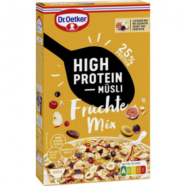 High Protein-Müsli, Früchtemix