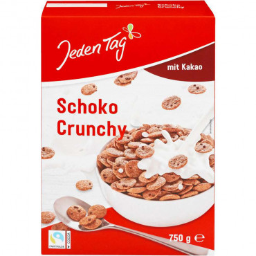 Müsli Schoko Crunchy, mit Kakao