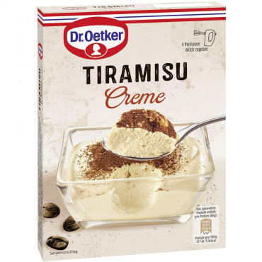 Dessertpulver Tiramisu Creme