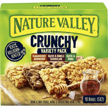 Müsliriegel Crunchy, Variety Pack