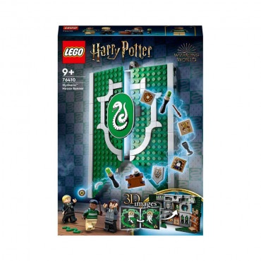 LEGO Harry Potter 76410 Hausbanner Slytherin, Hogwarts 2in1 Spielzeug