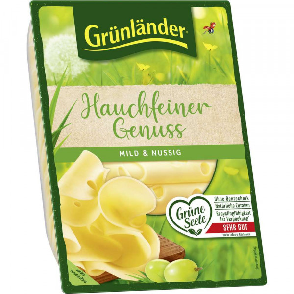 Käsescheiben Hauchfeiner Genuss, mild & nussig