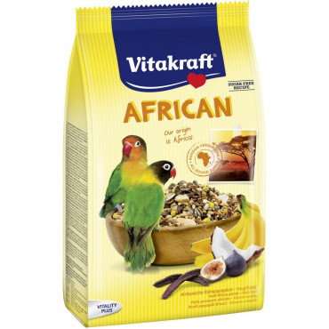 Papagei-Futter African