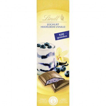 Tafelschokolade, Joghurt/Heidelbeer/Vanille
