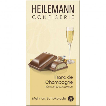 Tafelschokolade, Marc de Champagne/Trüffel