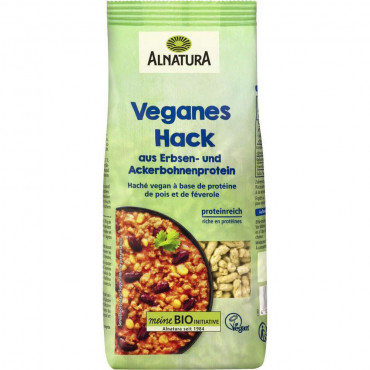 Veganes Hack, aus Erbsen & Ackerbohnenprotein