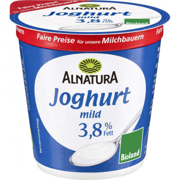 Bio Joghurt 3,8% Fett