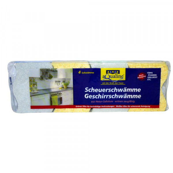 Gesschirr- und-Scheuer-Schwamm, 4er-Set