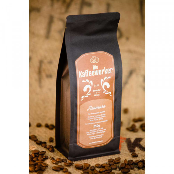 Kaffee-Bohnen Asamara