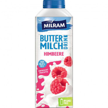 Fruchtbuttermilch, Himbeere