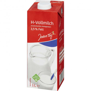 H-Milch, 3,5% Fett