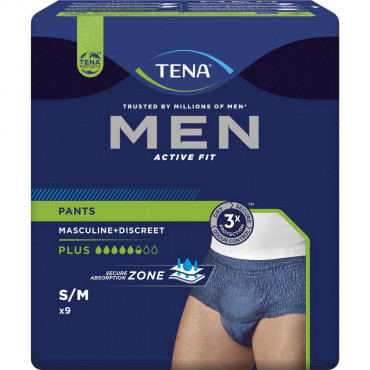 Inkontinenz Men Pants Active Fit, Plus, Medium