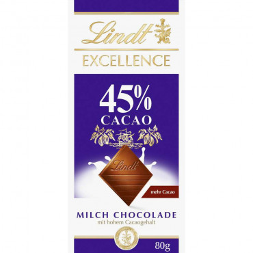 Excellence Tafelschokolade, 45% Cacao Milchschokolade