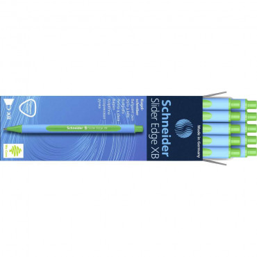 Kugelschreiber Slider Edge extrabreit, grün