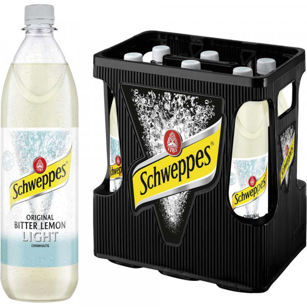 Bitter Lemon Limonade, Light (6 x 1 Liter)