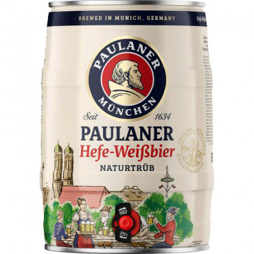 Hefe-Weißbier Partyfass, naturtrüb 5,5%