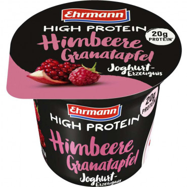 High Protein Joghurt, Himbeere-Granatapfel