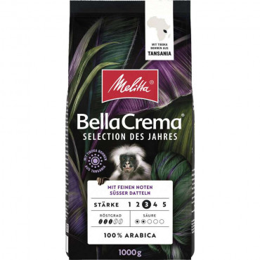 Kaffee Bella Crema Selection des Jahres, ganze Bohne