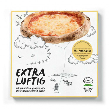 Pizza Extra Luftig Tre Formaggi