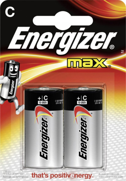 Batterie MAX Alkaline Batterien C/Baby/LR14